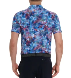 Robert Graham Short Sleeve Storm Watch Polo- Polos & Knits