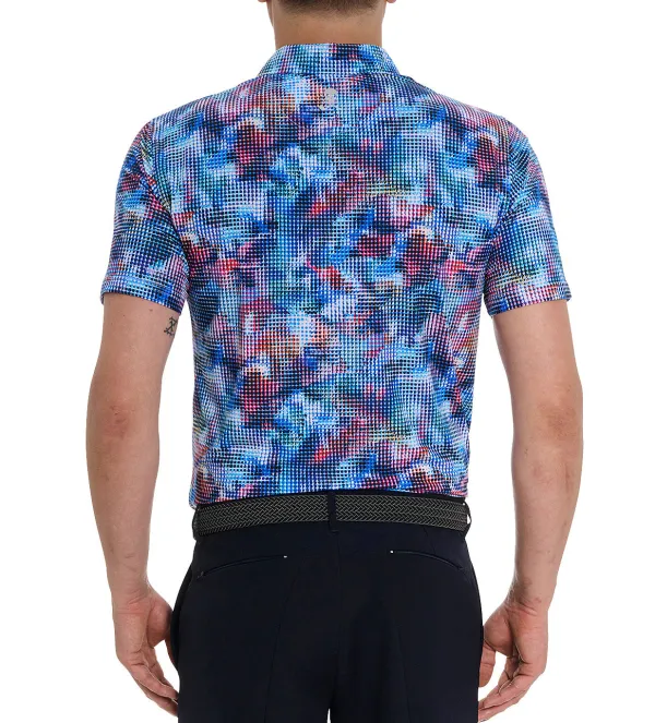 Robert Graham Short Sleeve Storm Watch Polo- Polos & Knits