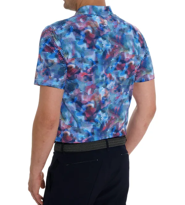 Robert Graham Short Sleeve Storm Watch Polo- Polos & Knits
