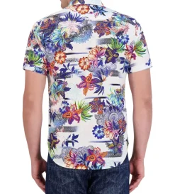 Robert Graham Short Sleeve Kendari Woven Shirt- Short Sleeve Sport Shirts