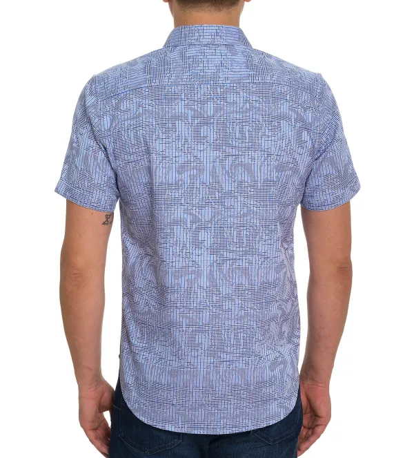 Robert Graham Short Sleeve Rum Swizzle Woven Shirt- Short Sleeve Sport Shirts