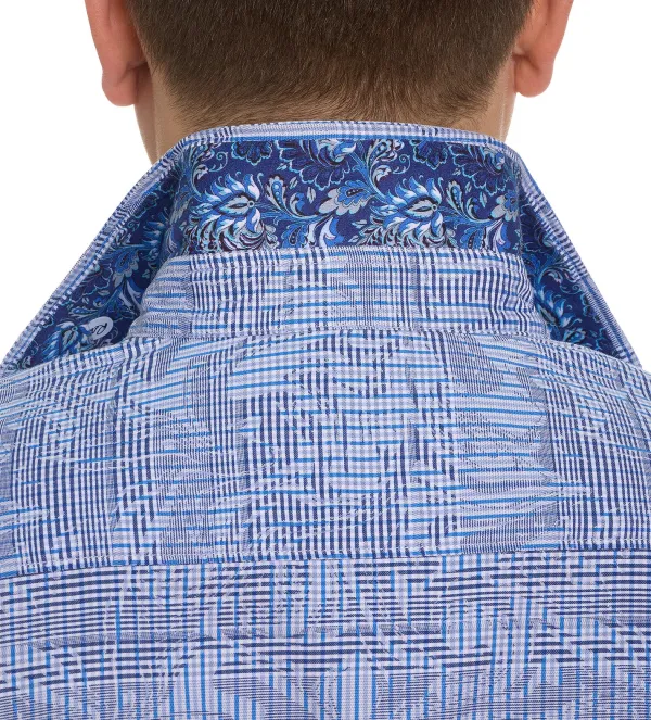 Robert Graham Short Sleeve Rum Swizzle Woven Shirt- Short Sleeve Sport Shirts