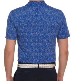Robert Graham Short Sleeve Medallion Tiles Polo- Polos & Knits