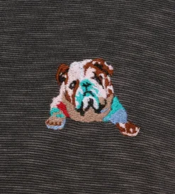 Robert Graham Short Sleeve Vandam Knit Polo- Polos & Knits