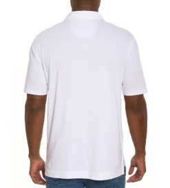 Robert Graham Short Sleeve Vandam Knit Polo- Polos & Knits