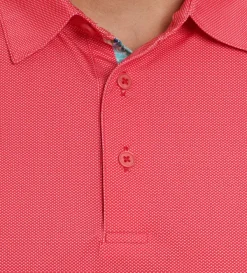 Robert Graham Short Sleeve Hyde Knit Polo- Polos & Knits