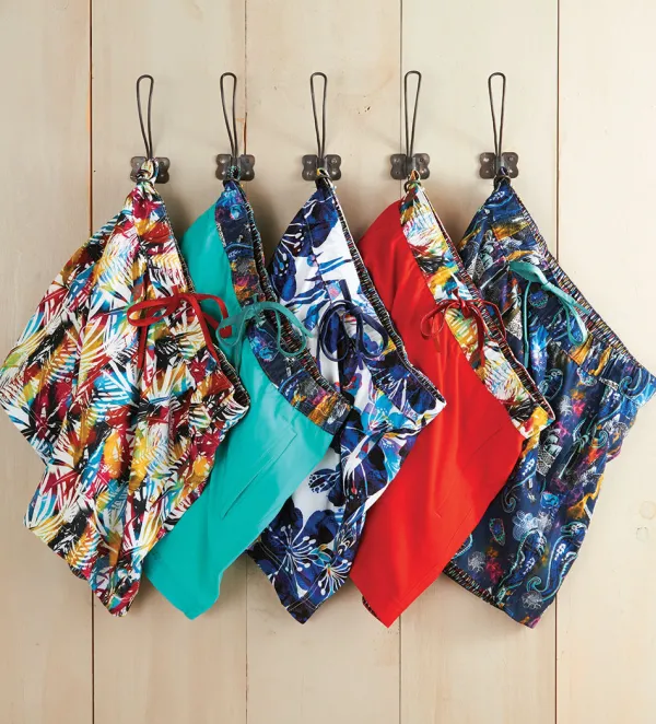 Robert Graham Under The Sea Swim Trunk- Swimwear