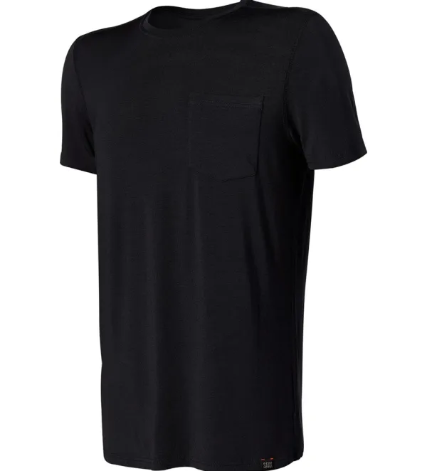 SAXX Sleepwalker Short Sleeve Pocket Tee Shirt- Tees