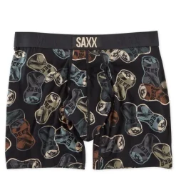 SAXX Vibe Friday Night Camo Boxer Briefs- Underwear