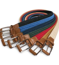 Torino Woven Stretch Belt- Belts
