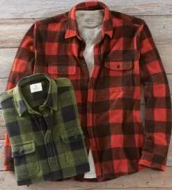 True Grit Buffalo Check Shirt- Long Sleeve Sport Shirts
