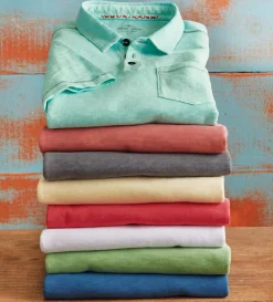 True Grit Cotton Polo- Polos & Knits