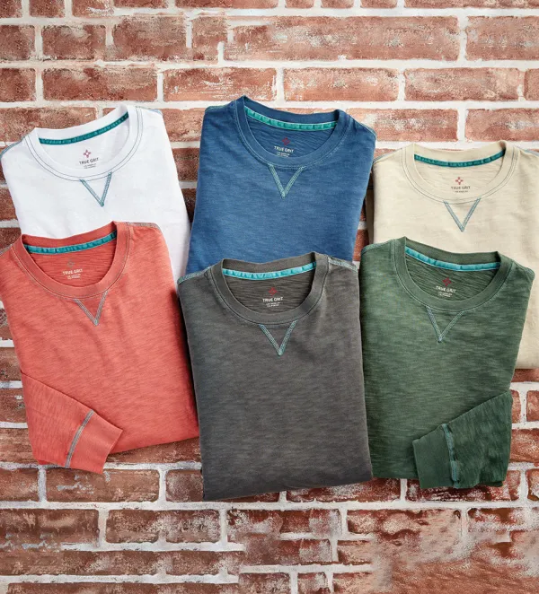True Grit Heritage Crewneck- Polos & Knits
