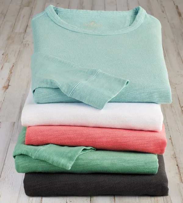 True Grit Sunwashed Crewneck- Tees
