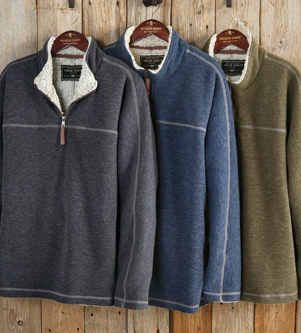 True Grit Vintage Cord Pullover- Pullovers & Layers