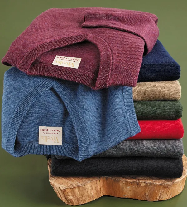 Viyella V-Neck Sweater Vest- Vests