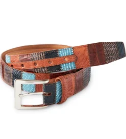 w.kleinberg Patchwork Belt- Belts