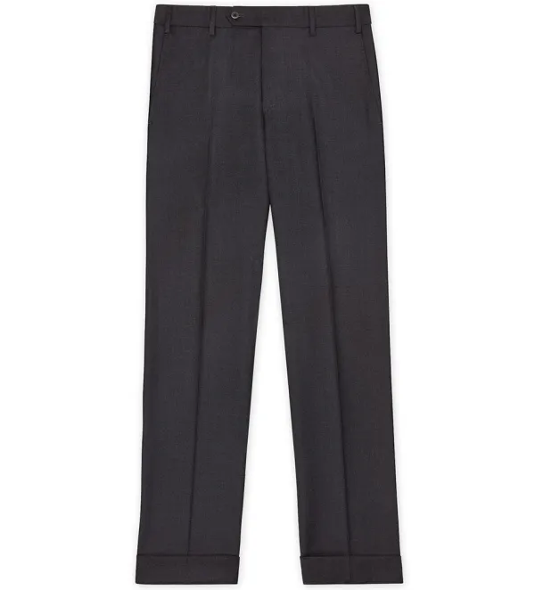 Zanella Devon Wool Serge Dress Slacks- Dress Pants