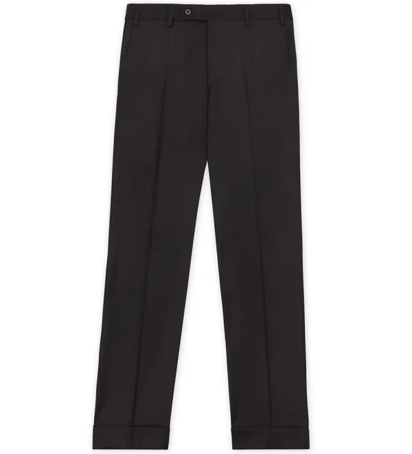Zanella Devon Wool Serge Dress Slacks- Dress Pants