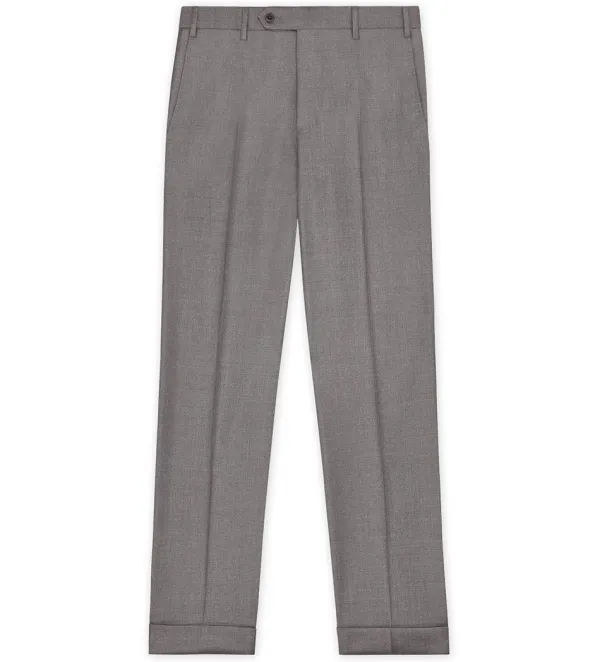 Zanella Devon Wool Serge Dress Slacks- Dress Pants