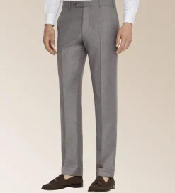Zanella Devon Wool Serge Dress Slacks- Dress Pants