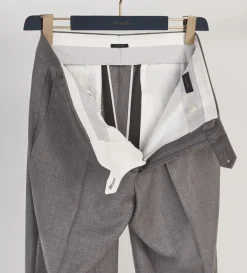 Zanella Devon Wool Serge Dress Slacks- Dress Pants