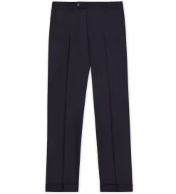 Zanella Devon Wool Serge Dress Slacks- Dress Pants