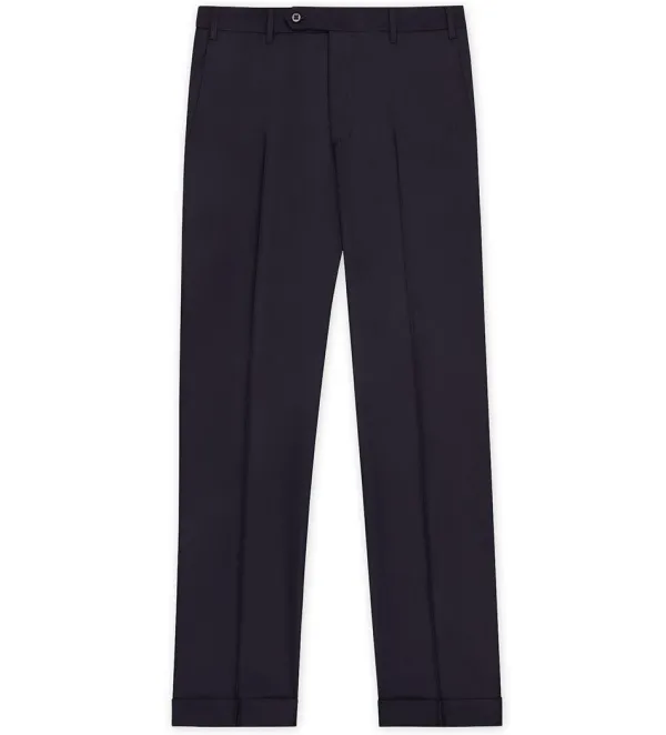 Zanella Devon Wool Serge Dress Slacks- Dress Pants