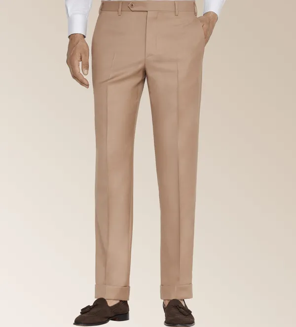 Zanella Devon Wool Serge Dress Slacks- Dress Pants