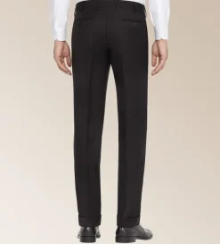 Zanella Devon Wool Serge Dress Slacks- Dress Pants