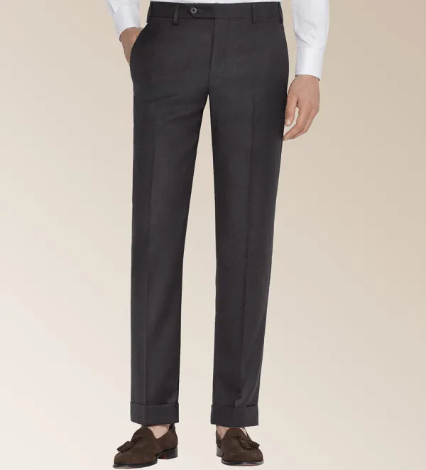 Zanella Devon Wool Serge Dress Slacks- Dress Pants