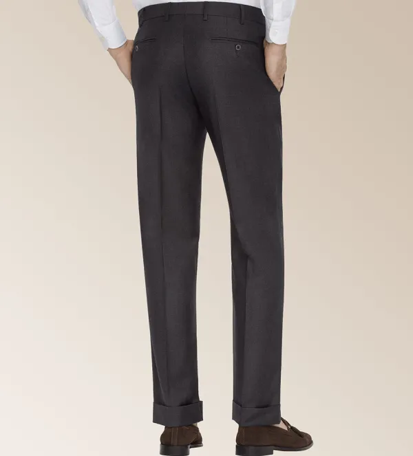 Zanella Devon Wool Serge Dress Slacks- Dress Pants