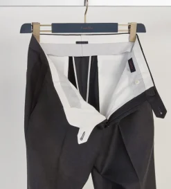 Zanella Devon Wool Serge Dress Slacks- Dress Pants