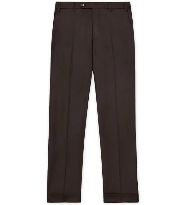 Zanella Devon Wool Serge Dress Slacks- Dress Pants