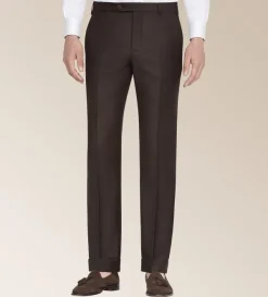 Zanella Devon Wool Serge Dress Slacks- Dress Pants
