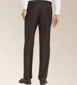 Zanella Devon Wool Serge Dress Slacks- Dress Pants