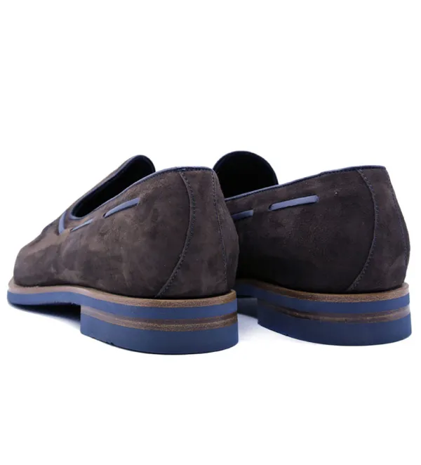 Zelli Carmen Sueded Goatskin Tassel Loafer- Casual Shoes
