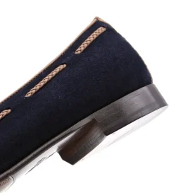 Zelli Naples Sueded Goatskin Tassel Loafer- Dress Shoes