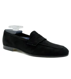 Zelli Tasca Sueded Goatskin Loafer- Dress Shoes