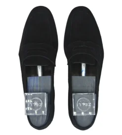 Zelli Tasca Sueded Goatskin Loafer- Dress Shoes