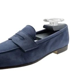 Zelli Tasca Sueded Goatskin Loafer- Dress Shoes