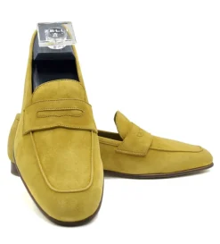 Zelli Tasca Sueded Goatskin Loafer- Dress Shoes
