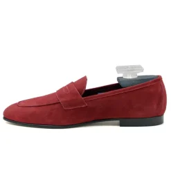 Zelli Tasca Sueded Goatskin Loafer- Dress Shoes