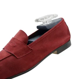 Zelli Tasca Sueded Goatskin Loafer- Dress Shoes