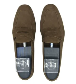 Zelli Tasca Sueded Goatskin Loafer- Dress Shoes