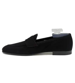 Zelli Tasca Sueded Goatskin Loafer- Casual Shoes