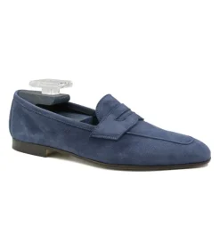 Zelli Tasca Sueded Goatskin Loafer- Casual Shoes