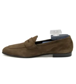 Zelli Tasca Sueded Goatskin Loafer- Casual Shoes