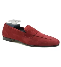 Zelli Tasca Sueded Goatskin Loafer- Casual Shoes