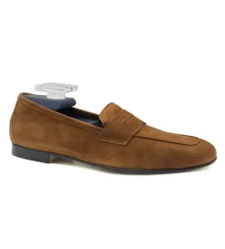 Zelli Tasca Sueded Goatskin Loafer- Casual Shoes